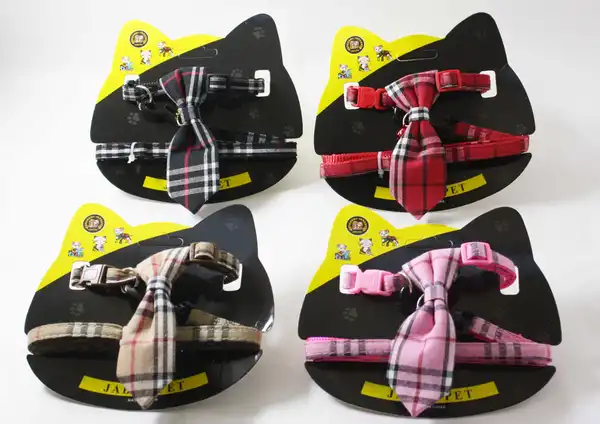 Collar y Correa con Corbata y Chica para Perros