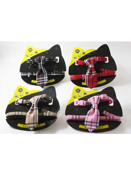 Collar y Correa con Corbata y Chica para Perros