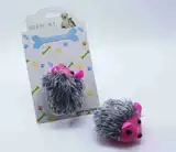 Juguete Erizo Movil a Cuerda para Gatos