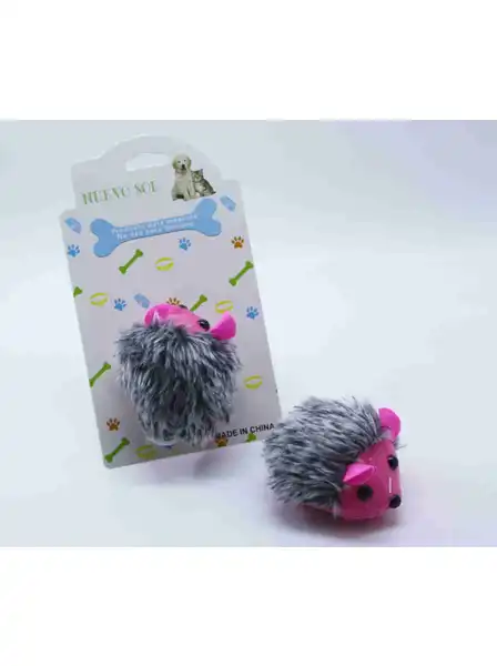 Juguete Erizo Movil a Cuerda para Gatos