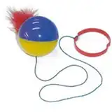 Juguete Baupark Sonajero con Pluma Colgante para Perros
