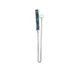 Correa Dobro Cadena con Destorcedor 35 mm Culote 10 a 25 para Perros