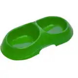 Comedero Bebedero Baupark Oval Doble 200 ml para Perros