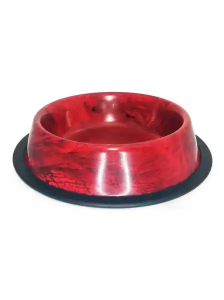 Comedero Bebedero Millex Inox Nº5 Acabado Marmol para Perros y Gatos