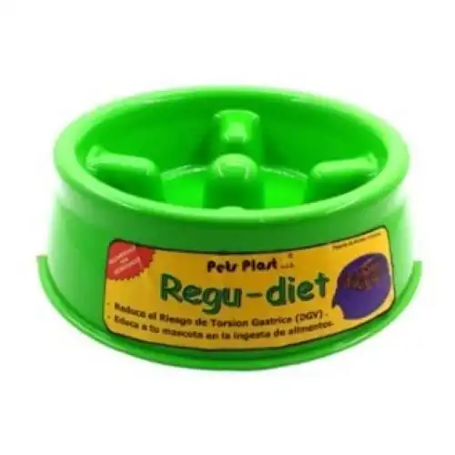 Comedero Bebedero Petsplast Plástico Regu-diet para Perros