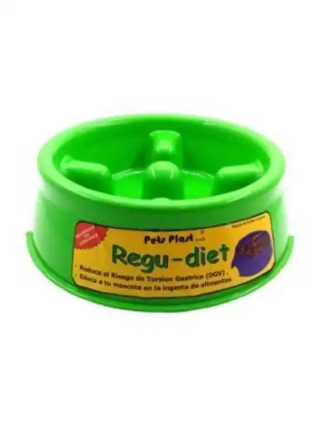 Comedero Bebedero Petsplast Plástico Regu-diet para Perros