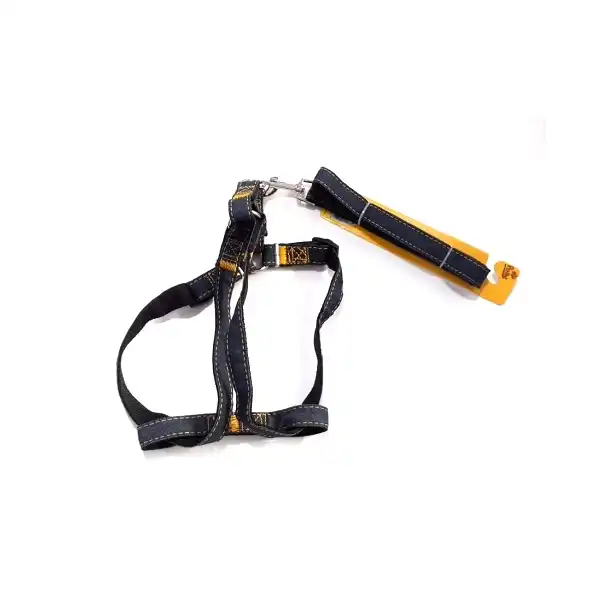 Collar y Correa Per-Ros Conjunto Arnés Jean Doble C/ Talle L - para Perros