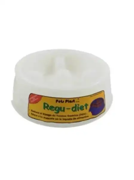 Comedero Bebedero Petsplast Regu-diet Brilla en la Oscuridad para Perros