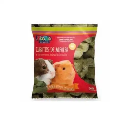 Alimento Zootec Cubos de Alfalfa para Roedores
