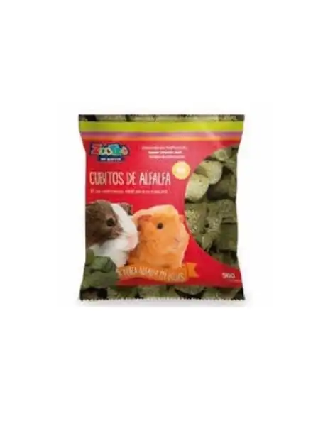 Alimento Zootec Cubos de Alfalfa para Roedores