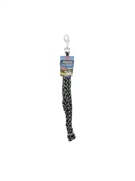 Correa Petnation Reflective Medium Negra para Perros