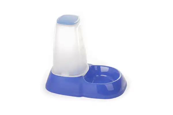 Comedero Bebedero Petsplast con Tolva Dosificadora para Alimento para Perros
