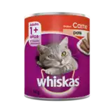 Alimento Húmedo Whiskas Lata Carne 340 g para Gatos