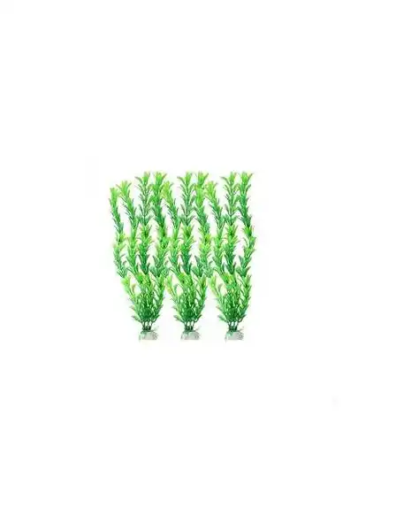 Plantas, Troncos y Piedras Planta Plástica sobre 30 cm para Peces