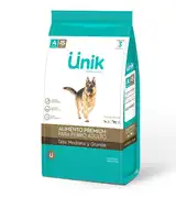 Alimento Balanceado Seco Unik Perro Adulto Talla Mediana y Grande 15 kg