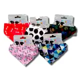 Collar y Correa Pañuelo con Dibujos para Perros
