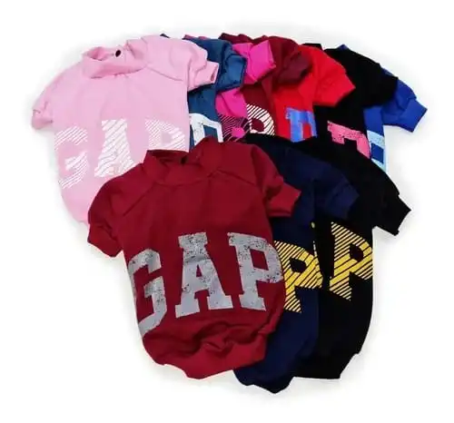 Indumentaria Dimbo Camperita Frisa GAP Talle 3 para Perros