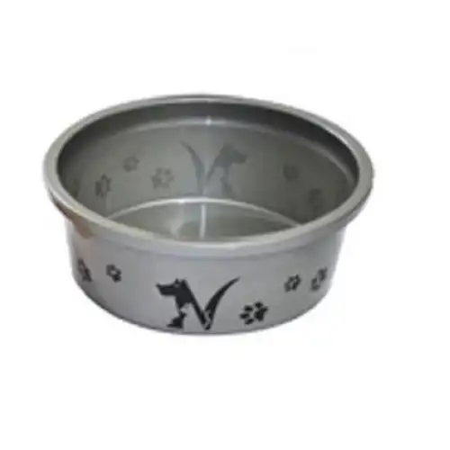 Comedero Bebedero Baupark Cazuela Chico 700 ml para Perros