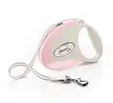 Collar y Correa Millex EXT. Flexi Style M Rosa Cinta para Perros