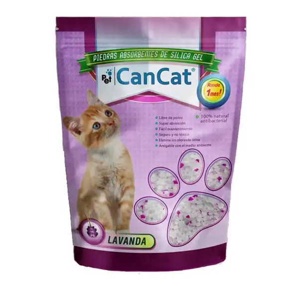 Piedra Sanitaria Can Cat Sílica Lavanda 2 L para Gatos