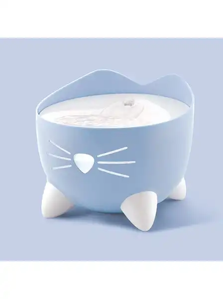 Comedero Bebedero CAT IT Catit Pixi Fuente Azul para Gatos