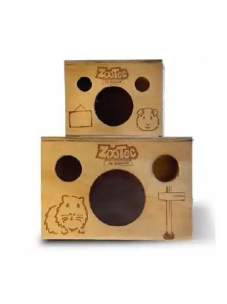 Refugios y Casitas Zootec de Madera Chica para Roedores