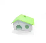 Refugios y Casitas Millex Casa Plástica P/hámster NRO 1 - Importado para Roedores