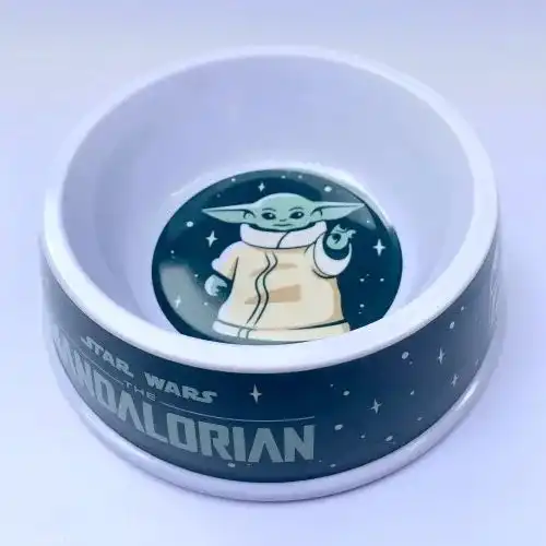 Comedero Bebedero Disney Mandalorian para Perros