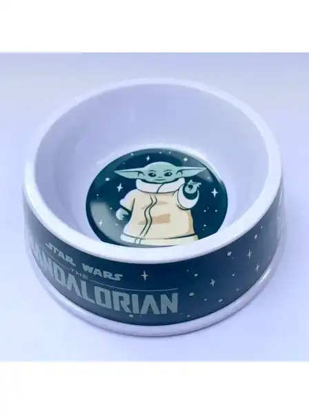 Comedero Bebedero Disney Mandalorian para Perros
