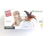 Juguete Gigwi PET Droid con Sensor MOV. Pluma NAT y Sonido para Gatos
