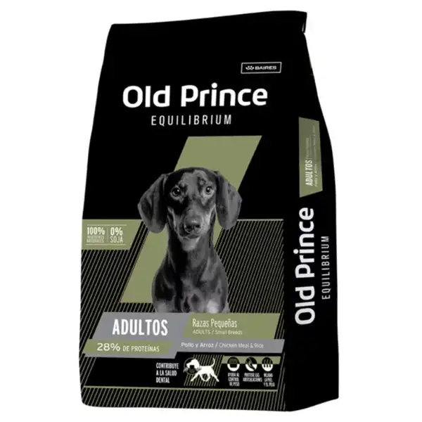 Alimento Balanceado Seco Old Prince EQ Adultos Razas Pequeña 3 kg para Perros