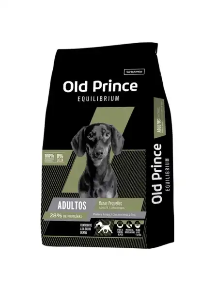 Alimento Balanceado Seco Old Prince EQ Adultos Razas Pequeña 3 kg para Perros