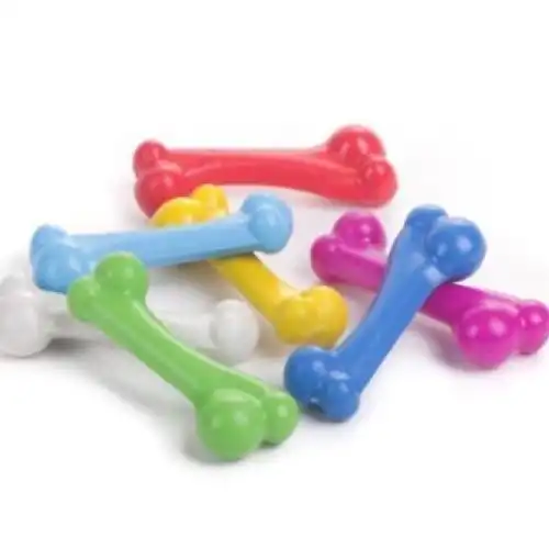 Hueso Petsplast de Plástico Sabor Vainilla Chico para Perros