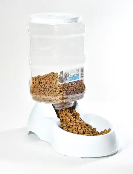 Comedero Bebedero M-Pets Hexagonal Food Dispenser - 3.5 kg para Perros