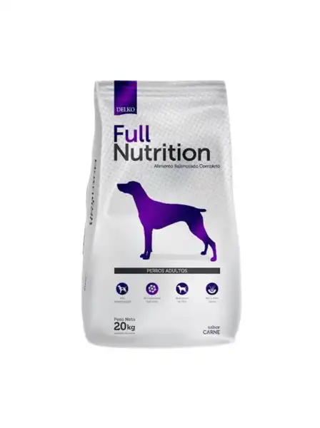 Alimento Balanceado Seco Full Nutrition Perro Adulto 20 kg