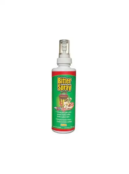 Repelente Porta Bitter Spray Disuasivo Antimordida 120 ml. para Perros