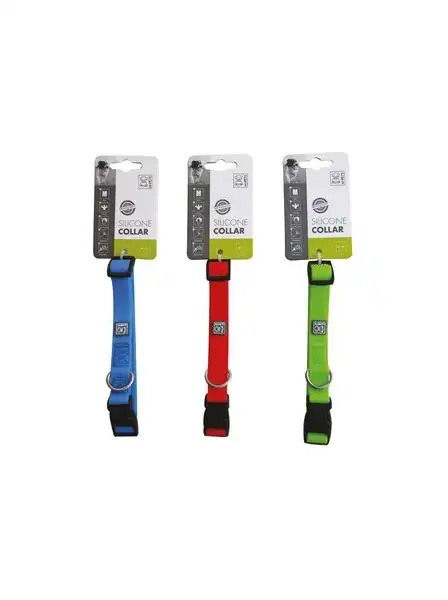 Collar y Correa M-Pets Silicon M para Perros