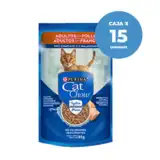 Alimento Húmedo Catchow Pouch Adultos Pollo 85 g Caja por 15 Unidades para Gatos
