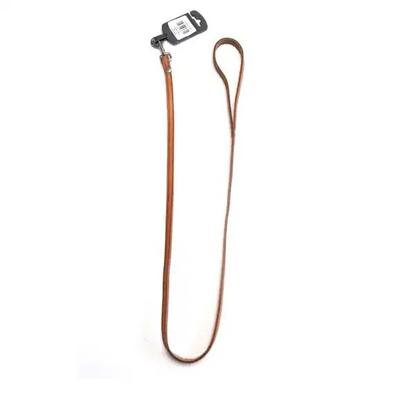 Correa Mister Hueso Suela Natural Fina 100 x 1 cm para Perros