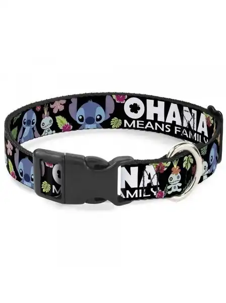 Collar y Correa Disney para Perros S Stitch