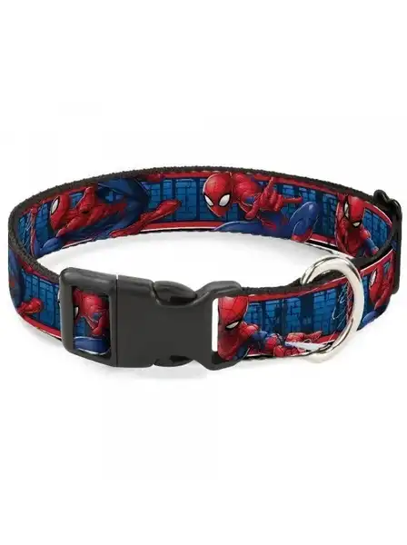 Collar y Correa Disney para Perros S Spiderman