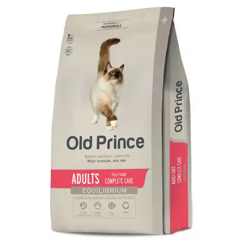 Alimento Balanceado Seco Old Prince EQ CAT Complete Care 7.5 kg para Gatos