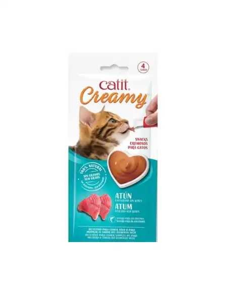 Snack Hagen Catit Creamy Atun 40 g por Unidad para Gatos