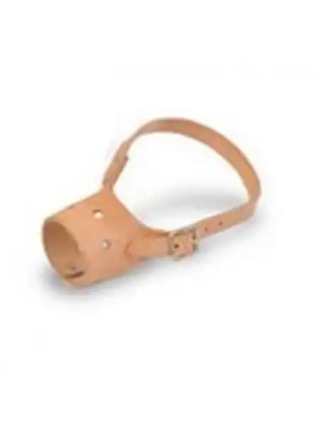 Bozal Mister Hueso Suela Natural Chico - para Perros