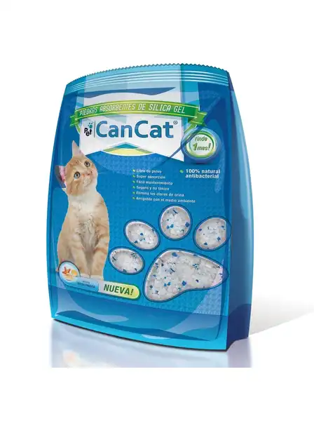 Piedra Sanitaria Can Cat Sílica Brisa Fresca 3.8 L para Gatos