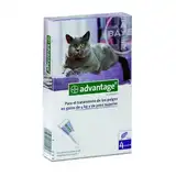 Pipeta Bayer Advantage Gato 4 a 8 kg